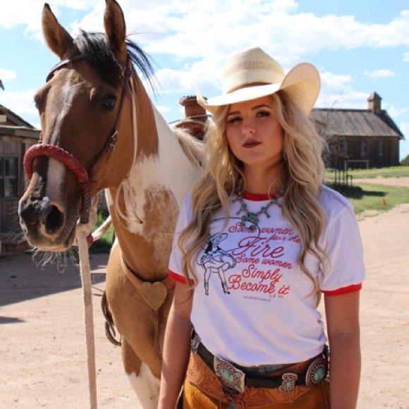 Last 2! XL-XXL become the fire western Tee - Picture 2 of 3